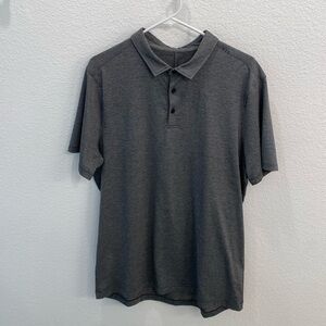 Lululemon Evolution Polo Shirt - Gray/ XL
